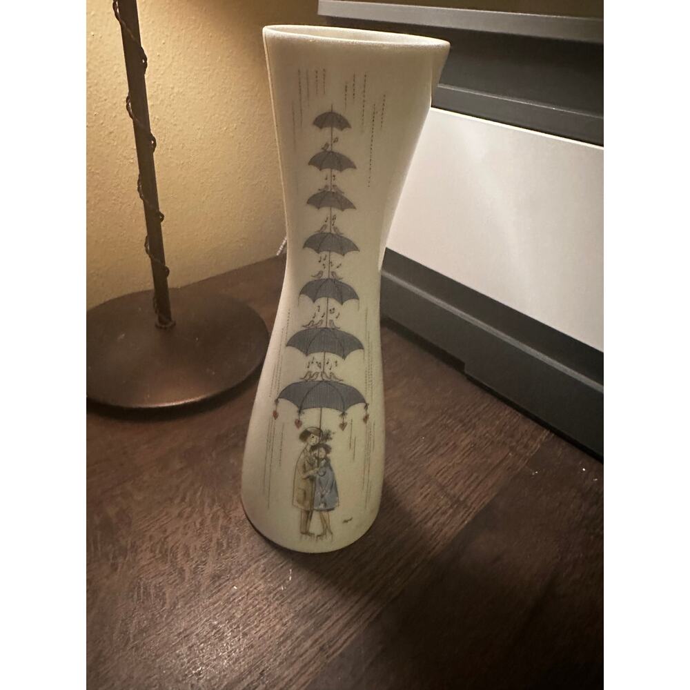 60'S ROSENTHAL RAYMOND PEYNET PORCELAIN VASE
